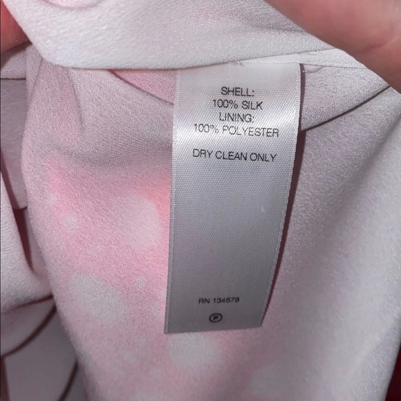 Vineyard Vines Pink Halter Silk Dress fit & flare - Picture 9 of 9